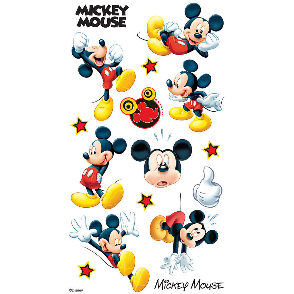 01CBC264-D690-4FB3-ACD1-7C02A83CB014 Disney Ek Success MICKEY MOUSE Stickers 16pc - Image 1