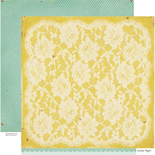 02431574-6D81-400B-948A-DBF270BB96DC Crate Paper Pretty Party PAPERCLOTH 12X12 Scrapbook Paper - Image 1