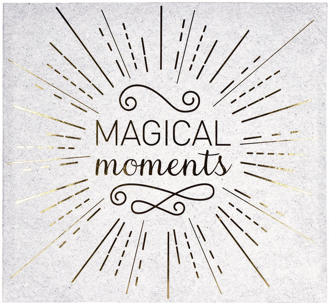 047610PR-IT-IM MBI MAGICAL MOMENTS Expressions 12"X12" Postbound Scrapbook Album - Image 1