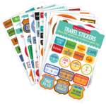 Peter Pauper Planner Stickers TRAVEL Essentials