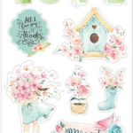 Stamperia CIRCLE OF LOVE Chipboard 12pc
