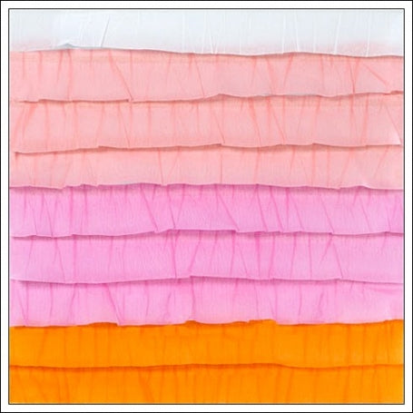 0969C1D0-F825-46B0-9FE6-59665688474B Dear Lizzy Neapolitan SUN KISSED 12"X12" Stitched Ruffle Paper - Image 1