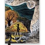 Hardcover Angela Harding OCTOBER OWL LINED JOURNAL A5