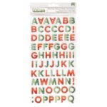 Thickers WARM & COZY Foam And Cardstock Letter Stickers 146pc
