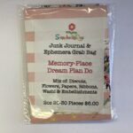 Memory Place DREAM PLAN DO Junk Journal & Ephemera Grab Bag