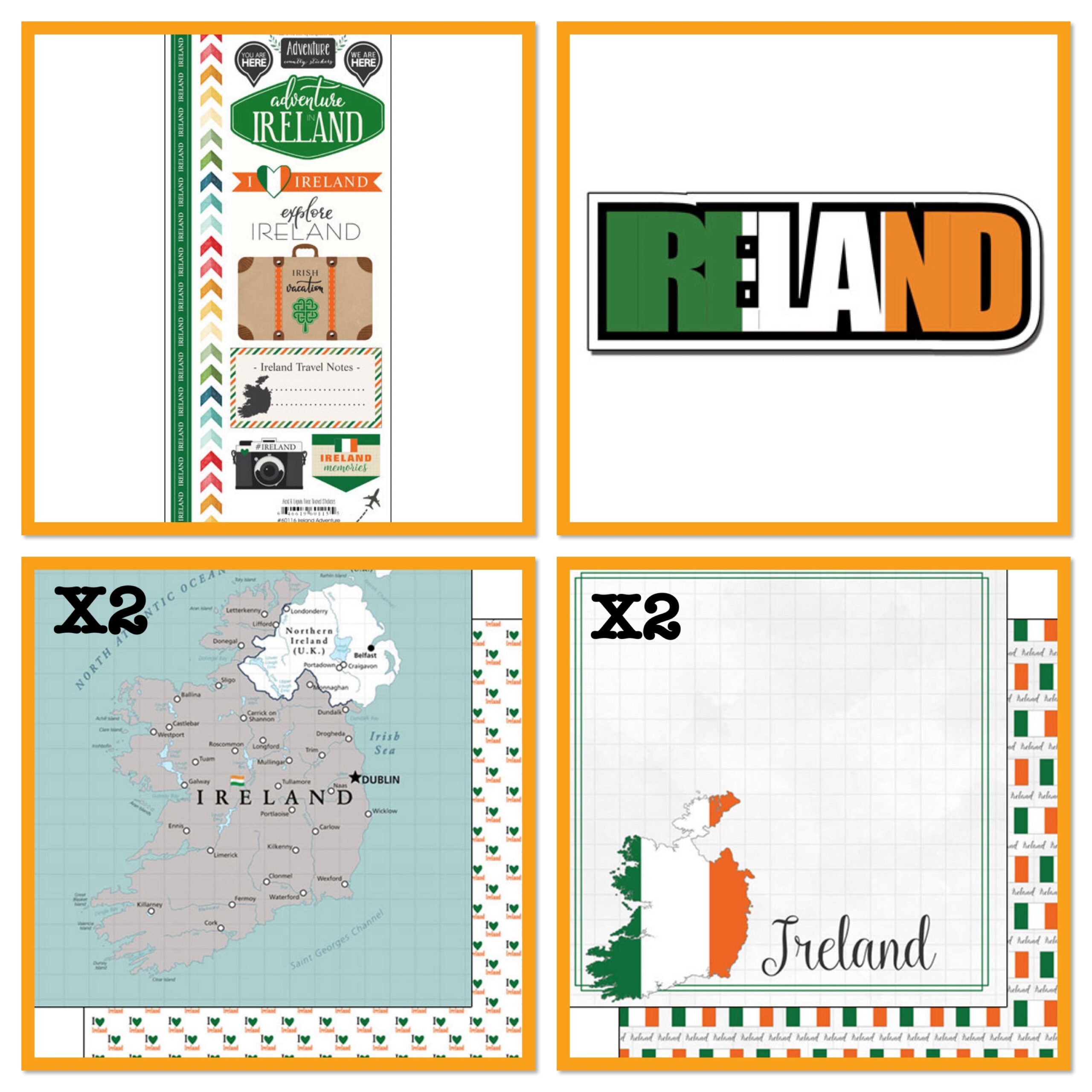 0FBE75D3-8C64-452E-AA82-ABD0ED22EB2A.jpg Scrapbooksrus IRELAND ADVENTURES 12”X12” Scrapbook Kit - Image 1