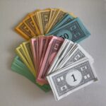 MONOPOLY Junk Journaling Embellishment Game Pieces Paper Money Dollars