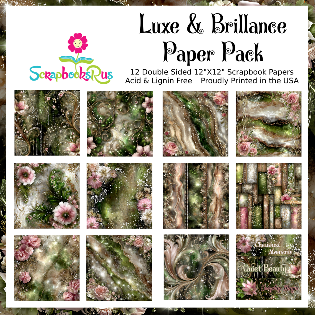 Scrapbooksrus Paper Pack Luxe & Brilliance