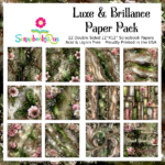 Scrapbooksrus Paper Pack Luxe & Brilliance
