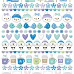 Doodlebug SNOW MUCH FUN Puffy Icons Stickers 177pc