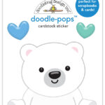 Doodlebug Doodle-Pops Snow Much Fun BEARY LOVEABLE 3D Stickers