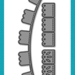 Lawn Cuts FIESTA BANNER BORDER Custom Craft Dies 3pc