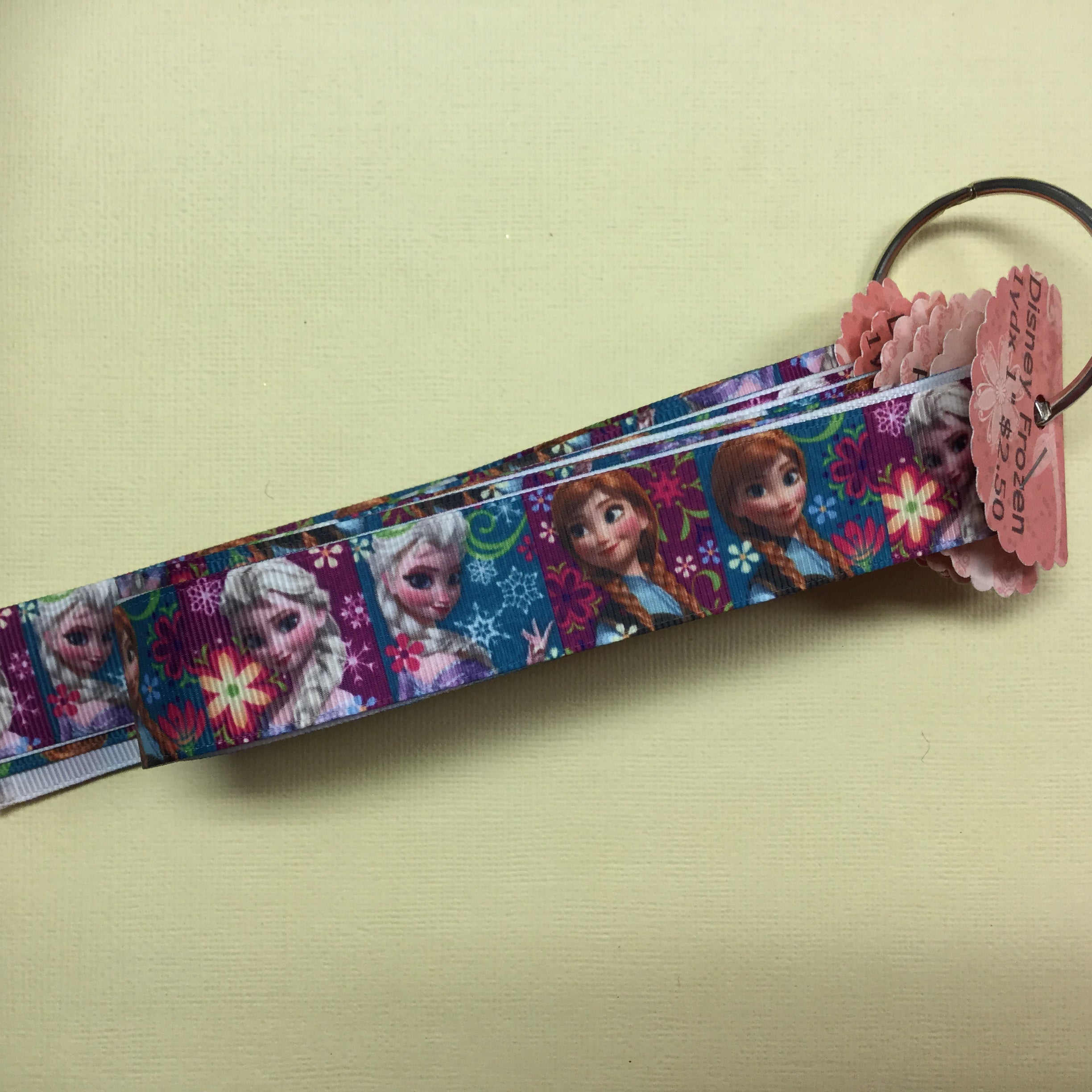 1AC106FB-319B-4C82-B0D8-9C7C0B010BA0 Disney FROZEN Movie Character Ribbon 1 yard - Image 1