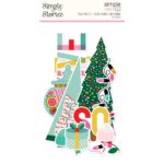 Simple Stories HARD CANDY CHRISTMAS Page Pieces 13pc