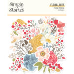 Simple Stories FRONT PORCH Floral Bits 33pc