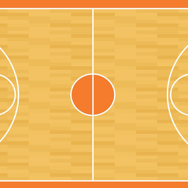 1C934E28-6D2D-45D2-8B68-0045BF9C582A Scrapbook Customs BASKETBALL COURT #2 12X12 Paper - Image 1