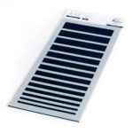 Pinkfresh Studio GRADIATING STRIPES Slim Crafting Stencil 1pc