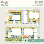 Simple Stories Simple Pages HAPPY TRAVELS Page Kit