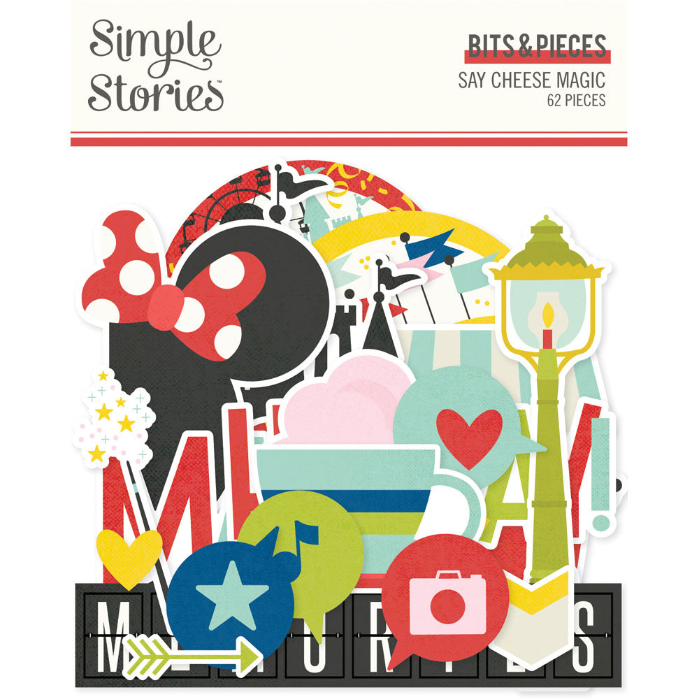 28149AC5-02B2-4982-B61F-FBD8FD7C9F6E Simple Stories SAY CHEESE MAGIC Bits & Pieces 62pc - Image 1
