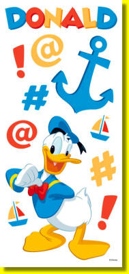 284DA50B-3549-41C2-BC14-EFD978297E7B Disney DONALD DUCK Stickers 11pc - Image 1