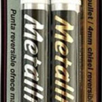U Mark Metallic SILVER GOLD Paint Markers