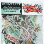 49 and Market Vicki Boutin MISTLETOE & MEMORIES Foiled Die-Cut Assortment