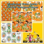 Flintstones Yabba Dabba 12"X12” Scrapbook Paper Pack