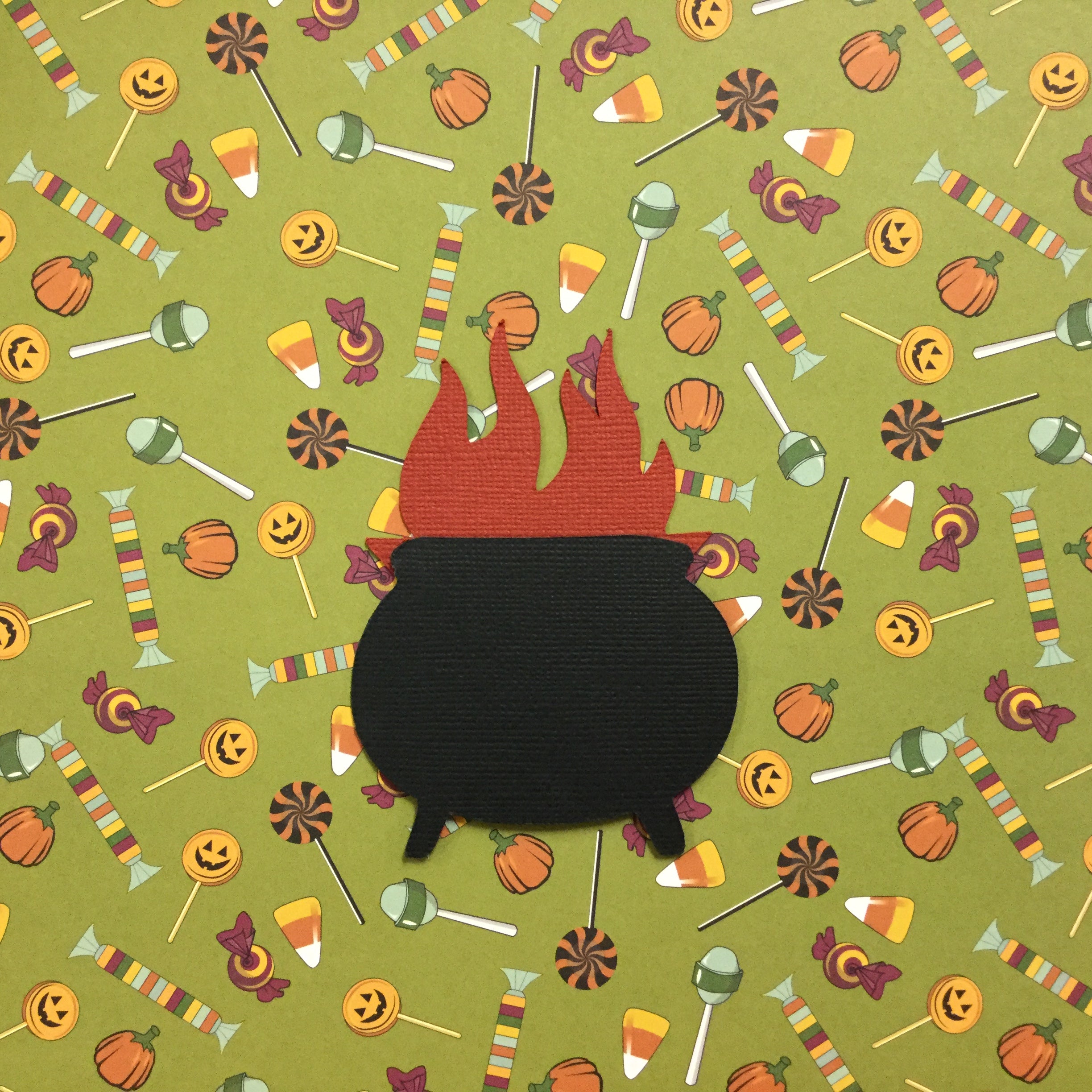 2C15D22E-C364-4157-A9E7-270771540E49 Witch’s CAULDRON 3D Fall Halloween Custom Diecuts - Image 1