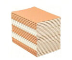 Kraft Paper MINI BLANK NOTEBOOK 5”X3” Diary Memo