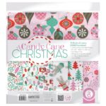 Tonic Studios A CANDY CANE CHRISTMAS 12”X12” Scrapbook Paper Pad