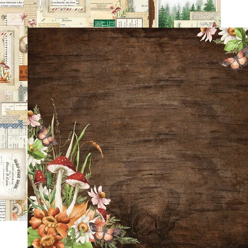 2F135178-41A0-4558-9931-101493B90444 Simple Stories SIMPLE VINTAGE WOODLANDS 12”X12” Scrapbook Paper - Image 1