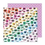 Shimelle Main Character Energy ZOOM IN 12"X12" Scrapbook Paper