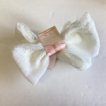 Scrapbooksrus Vintage WIDE WHITE SCALLOP LACE Ribbon Trim 5”X24”