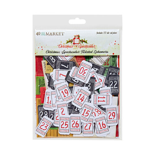 3151B5BD-652B-4176-8DFB-79F6A2864B9F 49 and Market CHRISTMAS SPECTACULAR 2023 Ticketed Ephemera 110pc - Image 1