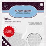 Scrapbook Adhesives 3D FOAM SQUARES Permanent White
