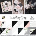 DCWV Premium Stack WEDDING DAY 12”X12” Paper Pad 36 Sheets