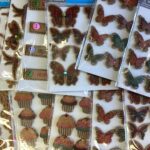 Jot & Crafters Square Corrugated Kraft Stickers