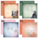 Paper House THE WIZARD OF OZ 12"X12" Scrapbook Paper Pack