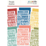 Simple Stories ColorVibe BOLD Alpha Sticker Book