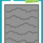 Lawn Cuts PUFFY CLOUD BACKDROP PORTRAIT Custom Craft Die