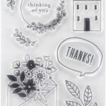 Jen Hadfield Home+Made THIS IS FAMILY Acrylic Stamps 11pc