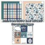 Echo Park SNOW DAY 12"X12" Scrapbook Paper