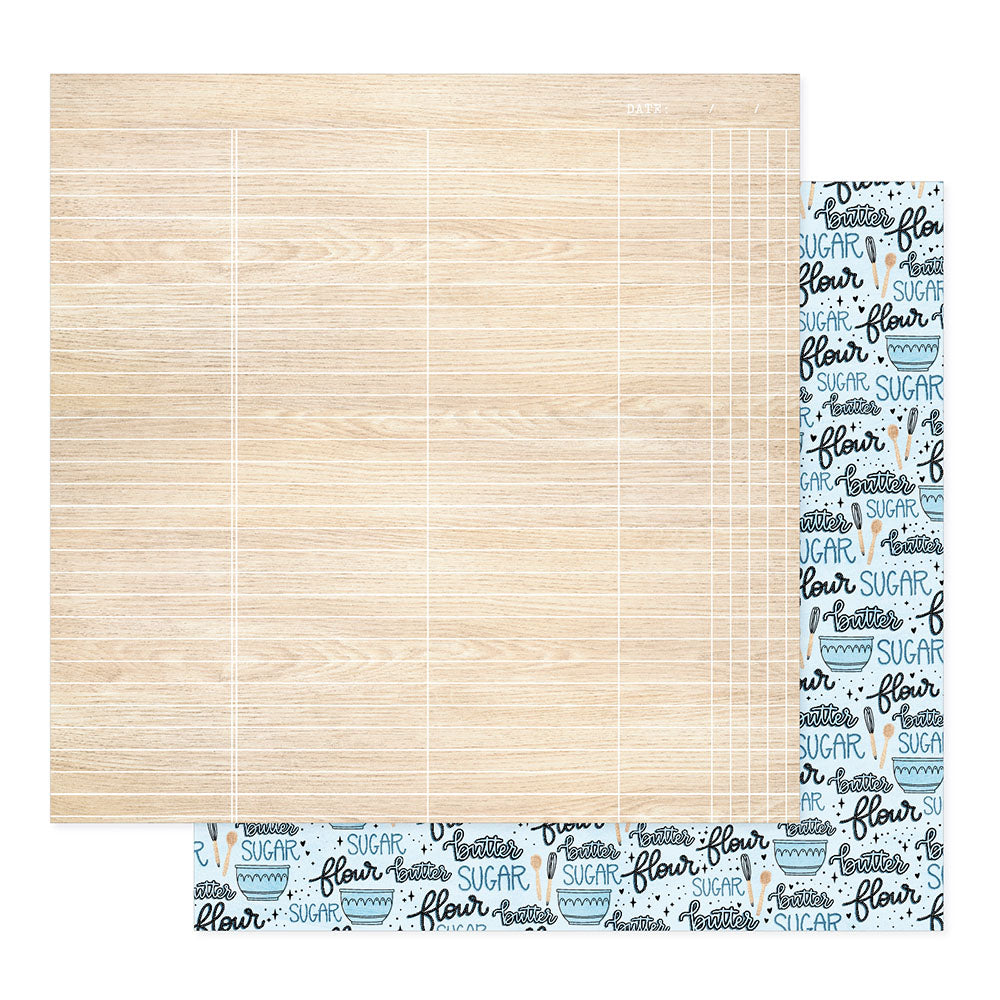 3BB22B42-FADA-4D6B-9632-2CE55CDD4E22 Shimelle Reasons To Smile TELL TALES 12"X12" Scrapbook Paper - Image 1