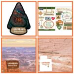 National Park CANYONLANDS Paper & Stickers 4pc Kit