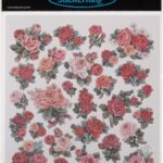 Sticker King CLASSIC ROSE Stickers Glitter 29pc