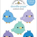 Doodlebug Doodle-Pops Snow Much Fun SWEET SNOWBIRDS 3D Stickers