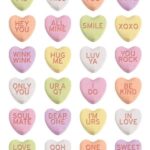 Paper House HEART CANDIES Puffy Sticker