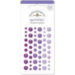 Doodlebug LILAC ASSORTMENT Glitter Sprinkles 54pc