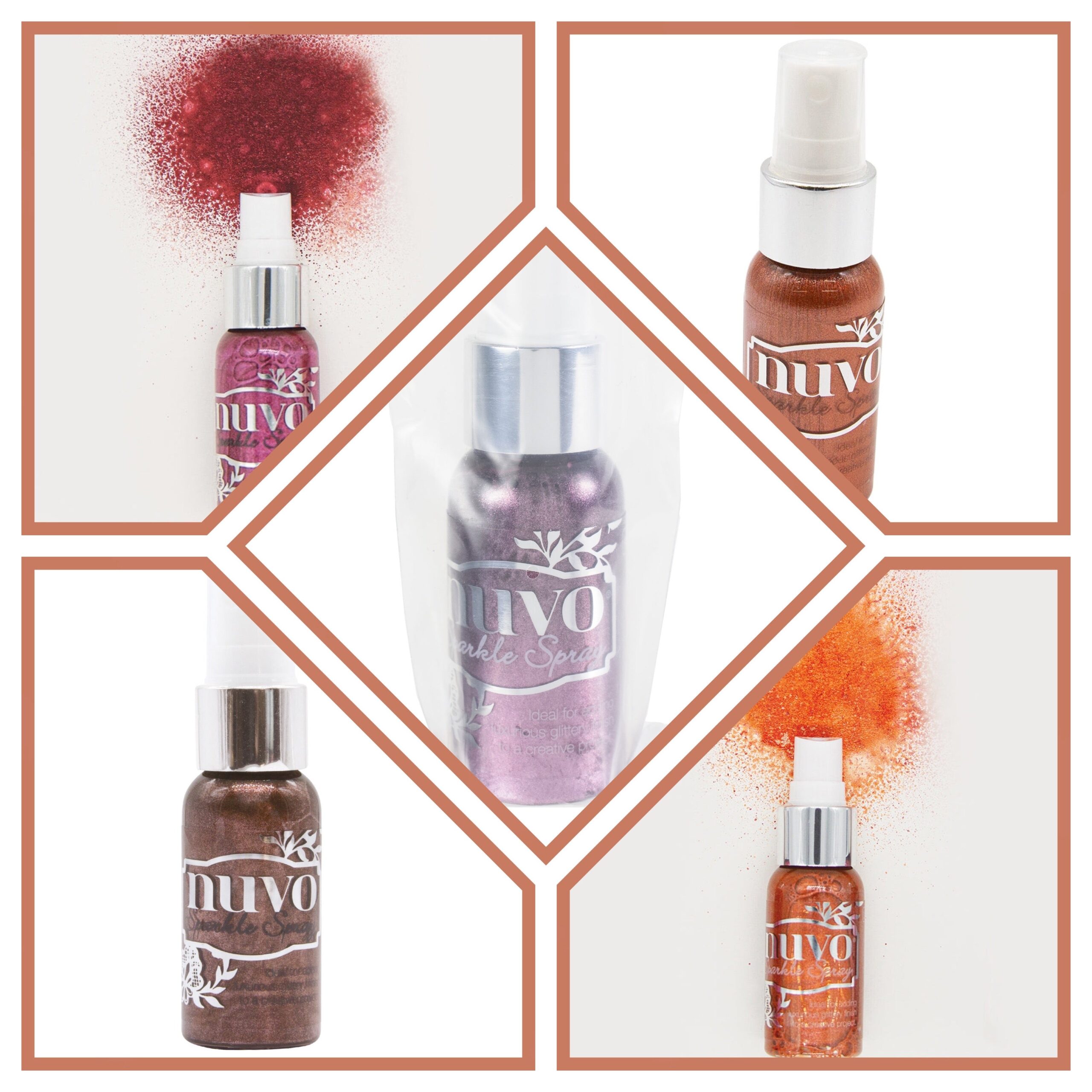 46BE7ACB-388D-4C5B-96F3-24C1E509C41D Nuvo SPARKLE SPRAY Glittery Finish 1oz - Image 1