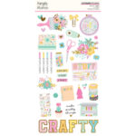 Simple Stories CRAFT THINGS Chipboard Stickers 32pc